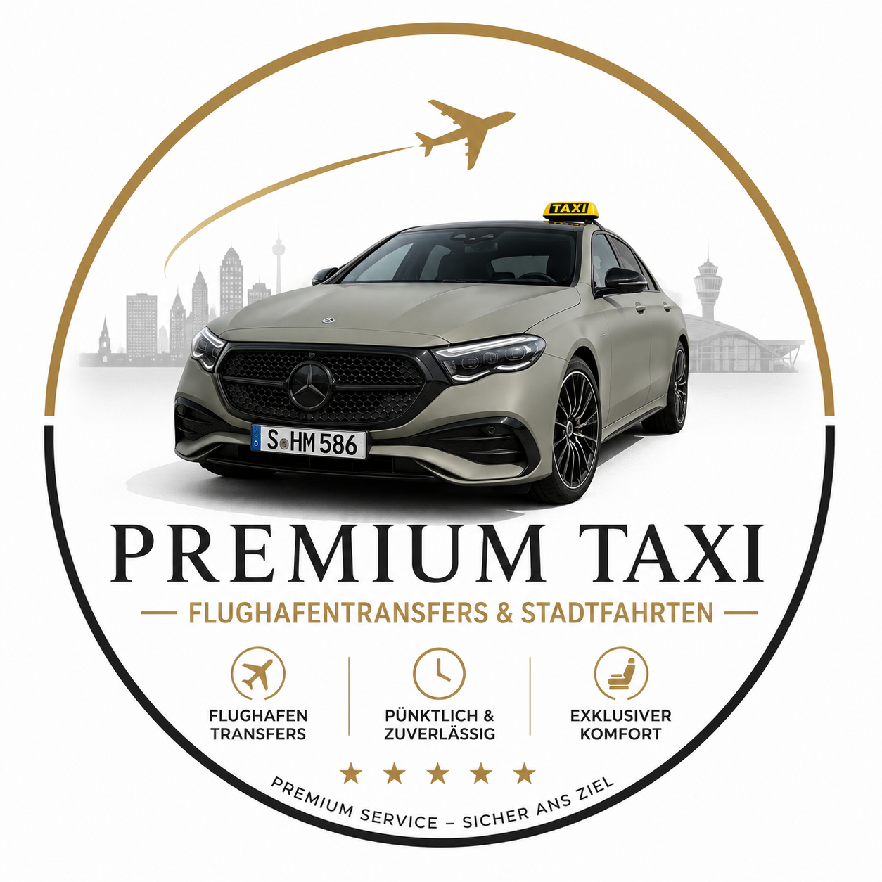 Premium Taxi Stuttgart Emblem